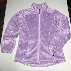 Fuzzy North Face Jacket